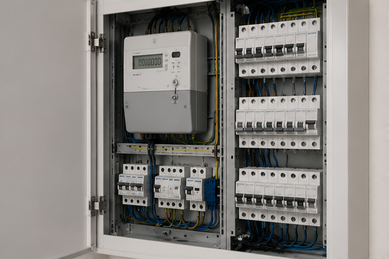 Zählerschrank Installation